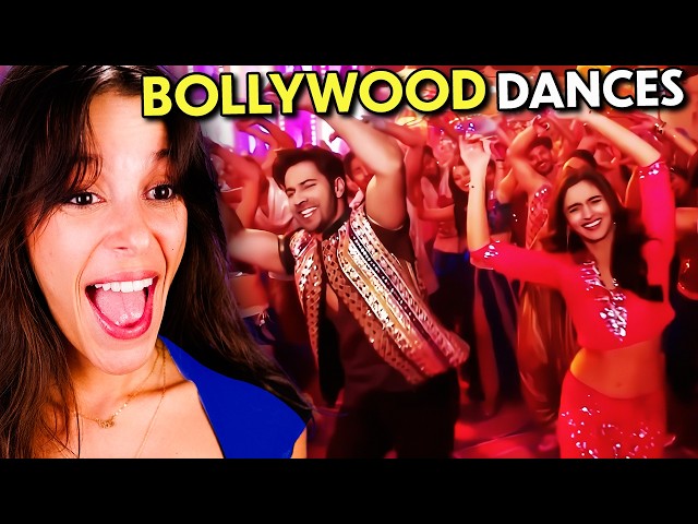 Americans Try Bollywood's Most Iconic Dances! #3 class=