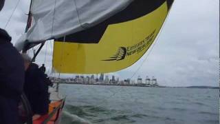 Sailing On The Nzl68, Auckland 6022012