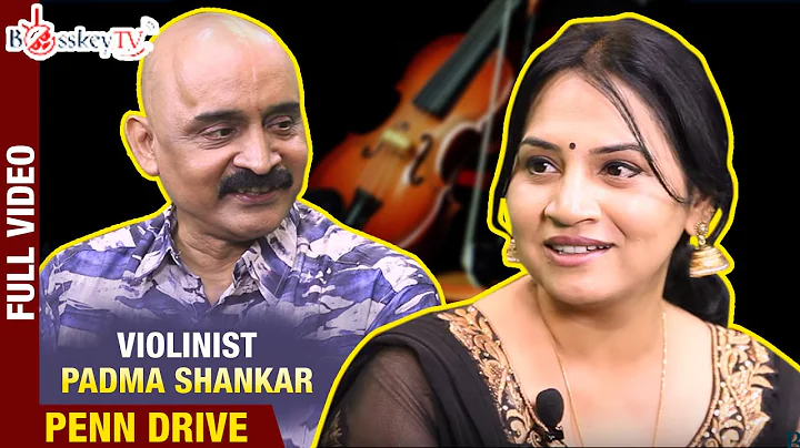 Violinist Padma Shankar | Exclusive Interview | Pe...