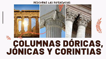 ¿Qué es una columna dórica romana?