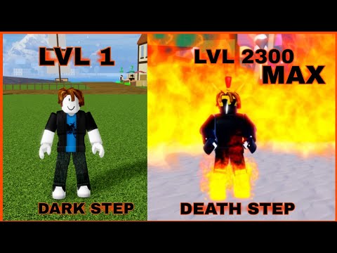 Dark Step (Showcase + How To Get) On Blox Fruit, Roblox