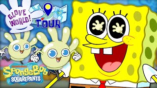 A Tour of EVERY Section in Glove World! | SpongeBob