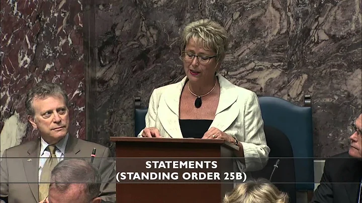 MLA Judy Darcy gives statement on Anita Hagen, for...