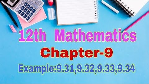 12th Mathematics||Chapter-9||Example:9.31,9.32,9.33,9.34||Bernoulli