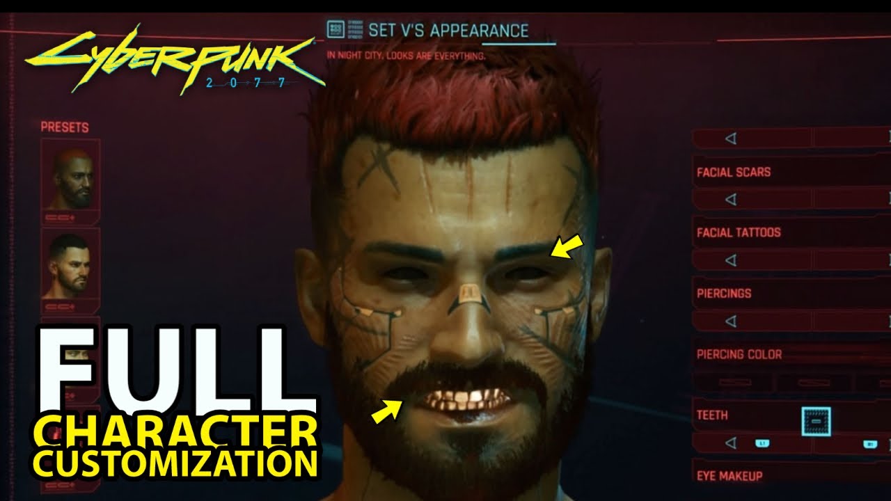 *NEW* Cyberunk 2077 Full Character Customization (Genital Shaping)