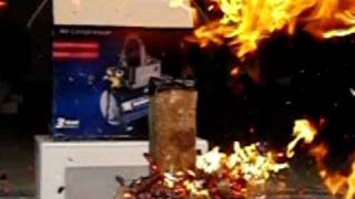 Air Cannon Explosions (Slow-Motion Videos)