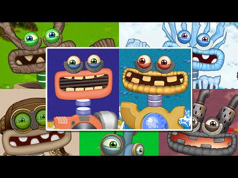 Rare Wubbox - All Monster Sounds & Animations (My Singing Monsters