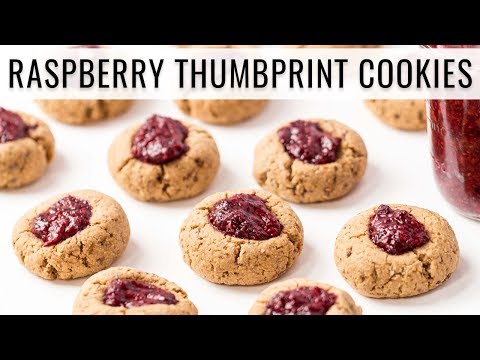 raspberry-thumbprint-cookies-|-with-homemade-jam-🎄-#cookieweek