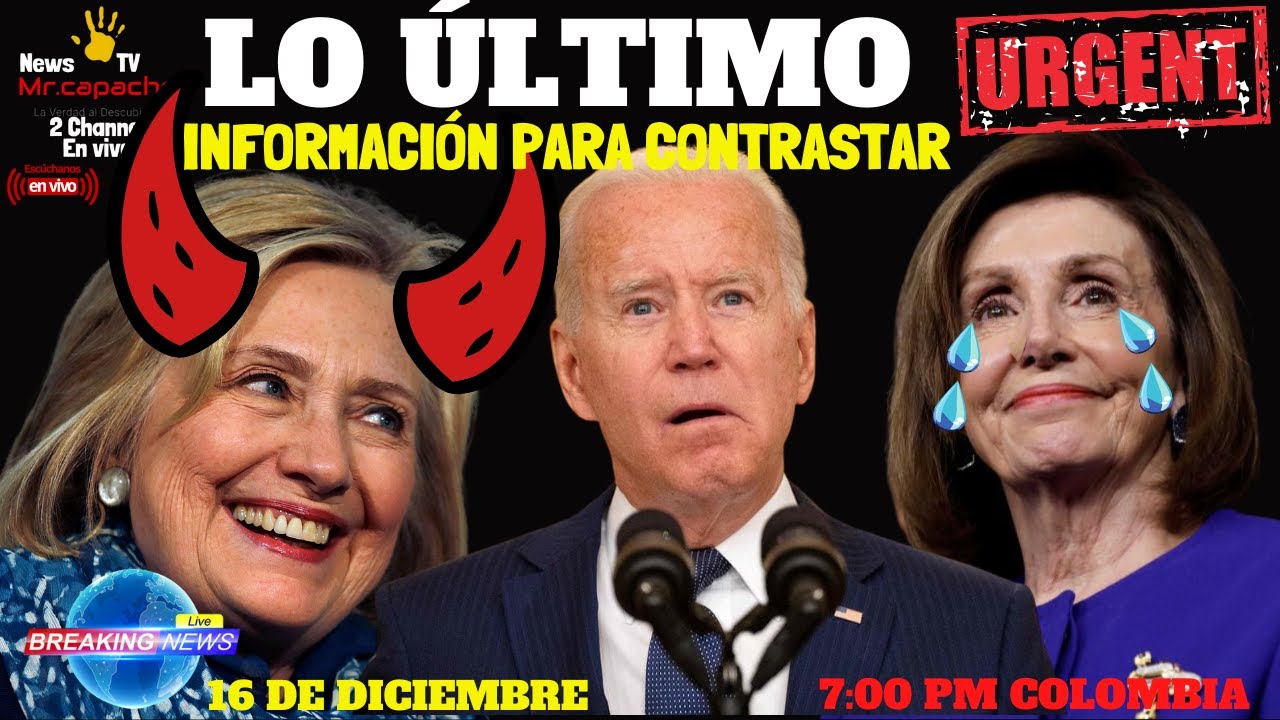 🔴MR.CAPACHO EN VIVO: PRINCIPALES NOTICIAS DE ESTADOS UNIDOS Y EL MUNDO 16 DE DICIEMBRE 2021.