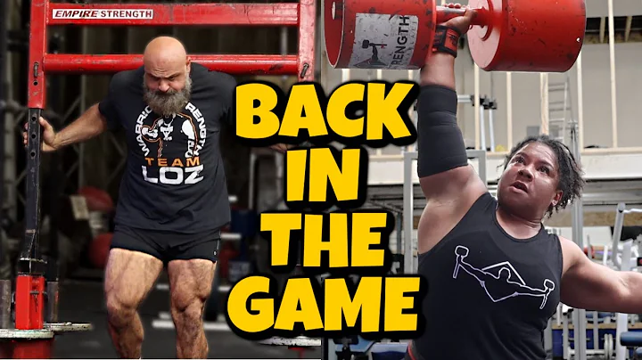 Strongman Events Training with Uncle Loz and Andre...
