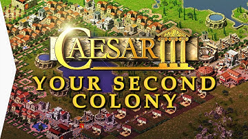 CAESAR III ► Mission 4 Tarentum with Forced Walkers & Free Augustus Mods - Your Second Colony!