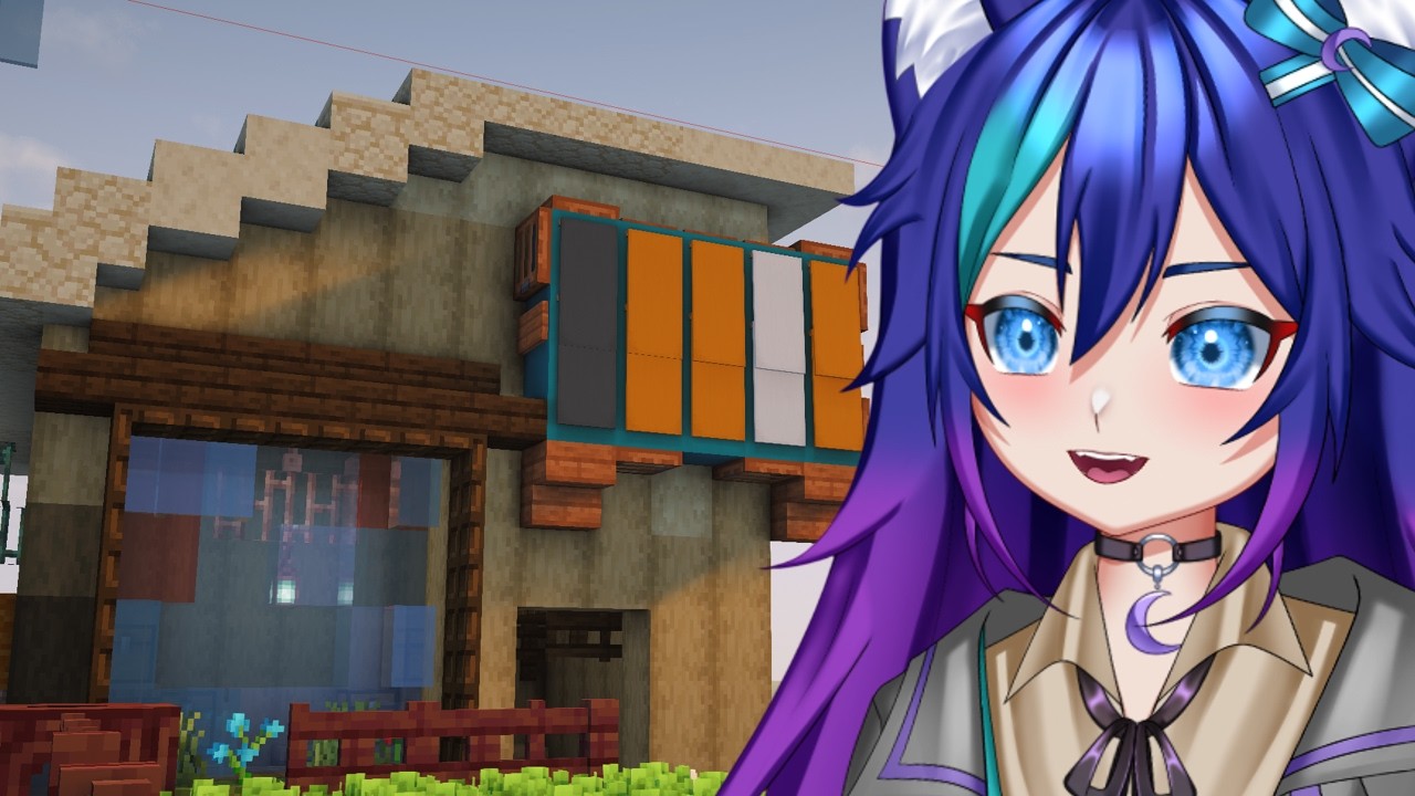 Lunako Builds A Town In Minecraft! - YouTube