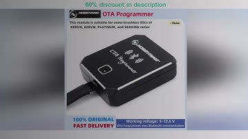 #Hobbywing OTA Programmer Bluetooth Module for Xerun Ezrun Platinum Seaking Brushless ESC For Rc