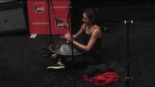 Shifteh Farahani Playing Hang Drum