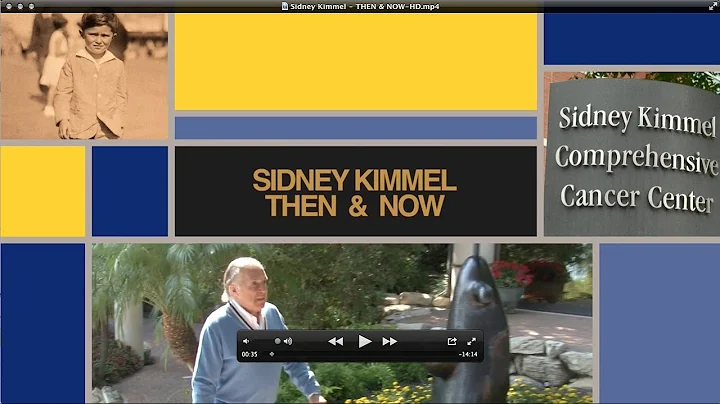 Sidney Kimmel - Then & Now