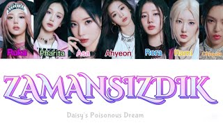 Babymonster - Zamansızdık Ai Cover By Manifest Color Coded Lyrics