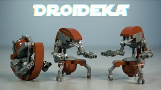 Custom LEGO Droideka MOC! Build Tutorial