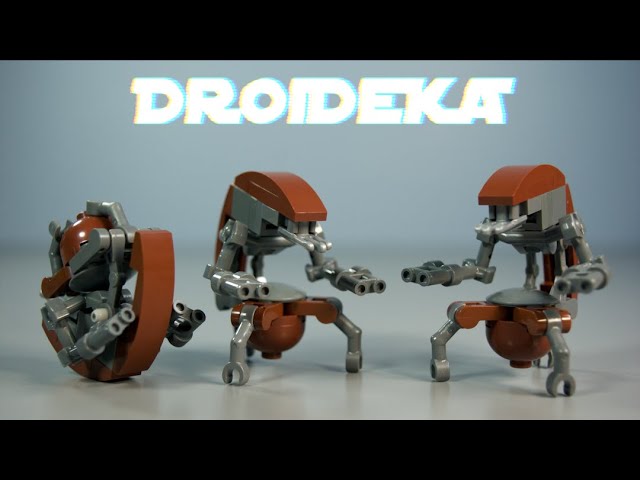 Custom LEGO Droideka MOC! Build Tutorial - YouTube