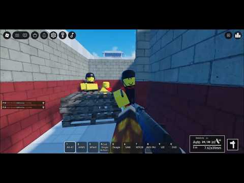 GUN AND ARMOR TESTING ON ROBLOX!!!
