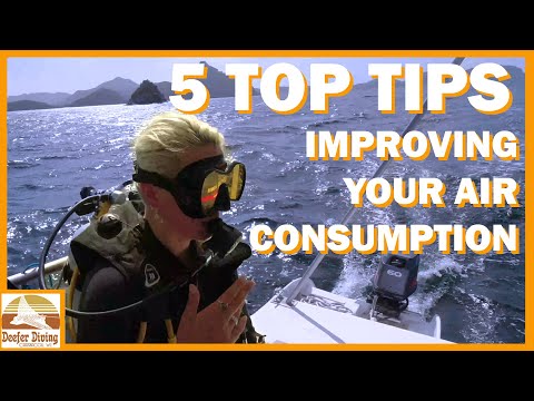 New Scuba Diver? 5 Top Tips To Improve Your Air Consumption In The Next 5 Dives.