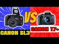 Canon T7+ vs Canon SL3 - Qual é a MELHOR? Comparativo ESPECIAL