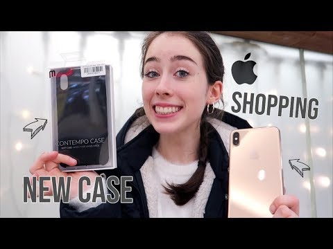 Case Shopping & Unboxing for iPhone XS Max || Apple Store || Vlogmas #4