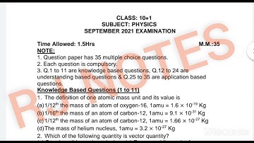 #pseb board, bi monthly exam class 11th physics paper 20 September 2021,