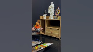 Thầy thích minh tuệ - làm tiểu cảnh hòn non bộ