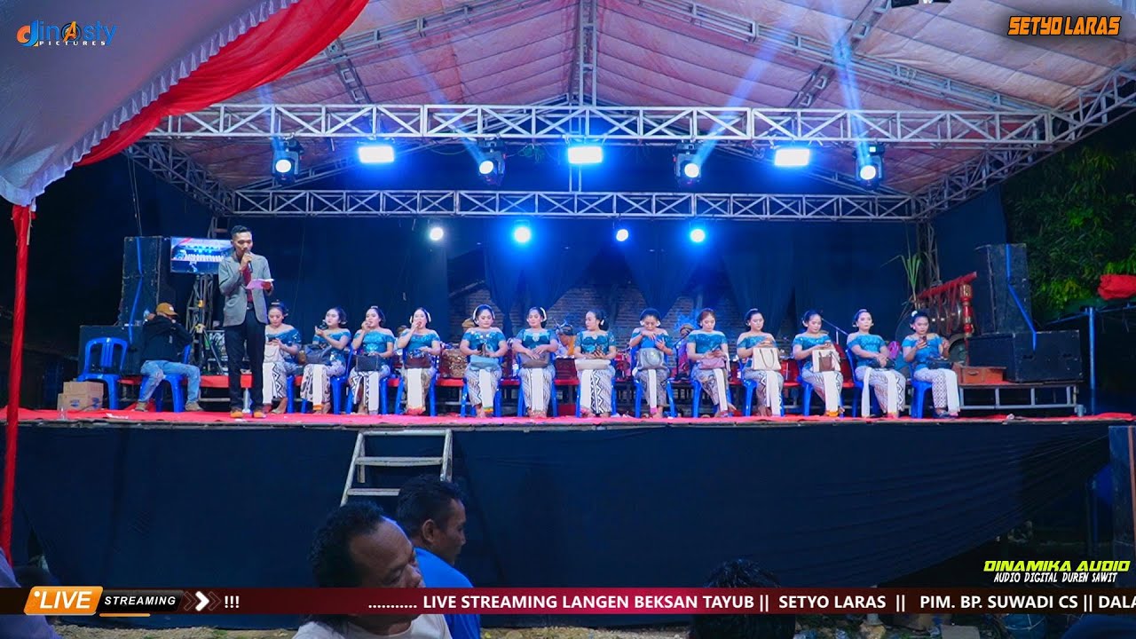 LIVE STREAMING LANGEN BEKSAN TAYUB SETYO LARAS // KHITANAN M. ANUGRAH REVAN  A. // DINAMIKA AUDIO