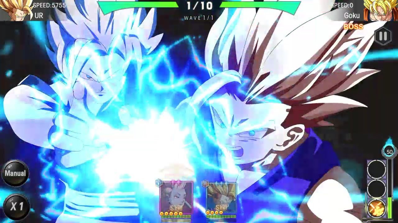 Gohan super saiyan 2 skill - Fury Fighter