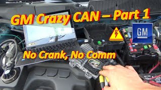 GM Crazy CAN! (No crank Equinox)  Part1