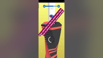 Stack ball satisfying game#jcb #stackball3dgameplaylevelscross200