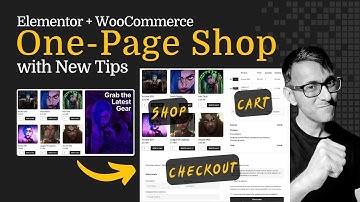 The Greatest One Page Shop - Cart - Checkout for Elementor