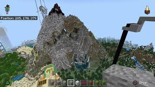 Minecraft massive mountain castles project phase 2-3 1/13