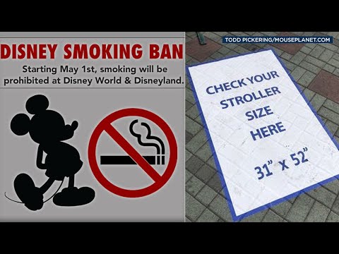 strollers banned at disney