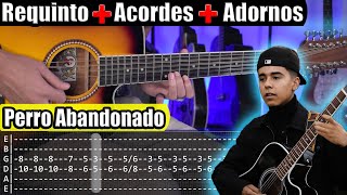 Perro Abandonado - Iván Cornejo - Requinto   Acordes | Tutorial | Como tocar en Guitarra Con TABS