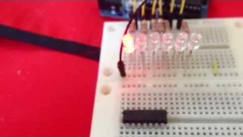 For loop with fading led