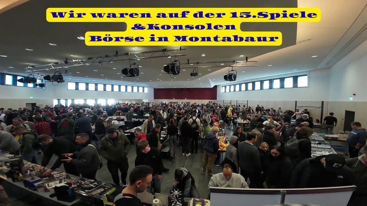 Retrobörse: Wir waren auf der 15. Spiele & Konsole Börse in Montabaur 