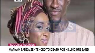 Maryam  Sanda sentenced to death by hanging for killing husband