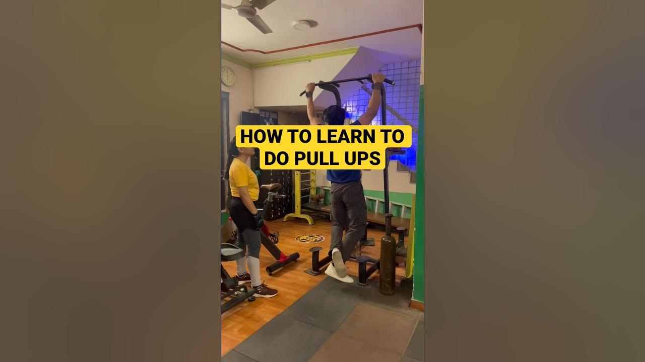Easy Way To Do Pull Ups l Baby Pull Ups for Beginners Beginner Back Workout at Home or Gym