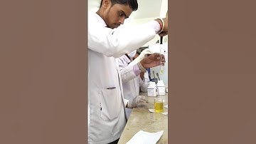 Esterification test | #laboratory | formation of ester #ester  @pharmacists kgi Wale #bpharma