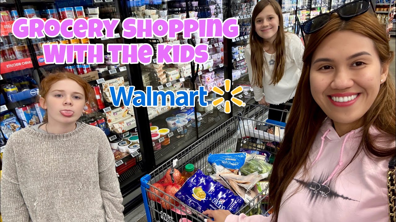 GROCERY SHOPPING WITH THE KIDS | PUNO ANG CART | AFTER NG BAKASYON