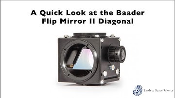 The Baader Flip Mirror II Diagonal -- A Quick Look