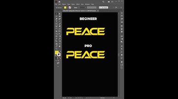 Adobe Illustrator 2025 - Tips to Overlapping Text Effect like a PRO #adobeillustrator @aghagrafix
