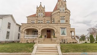 Ohio 100 years old Castle For Sale  | 0.39 acre | detailed artwork | loaded with expensive antiques