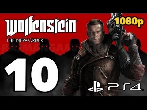 Wolfenstein : The New Order PS4 HD Walkthrough / Bölüm 10 : Soğuk Duş