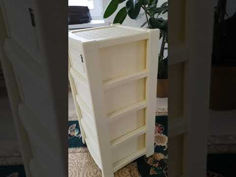 Комод пластиковый 4 секции Комод пластиковый 4 секции