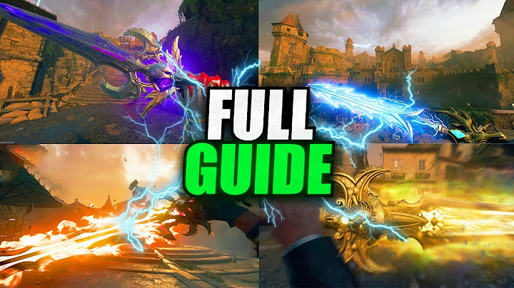 How To Upgrade ALL Swords (Lightning, Fire, Void, Light) in Black Ops 6 Zombies!