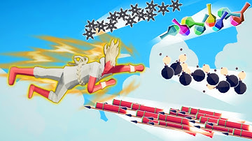 SUPER PEASANT VS SUPER FASTER RANGED | TABS - Totally Accurate Battle Simulator