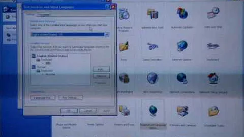 Change/Remove language input in Win XP